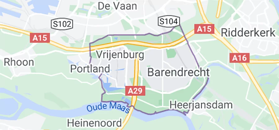 barendrecht map